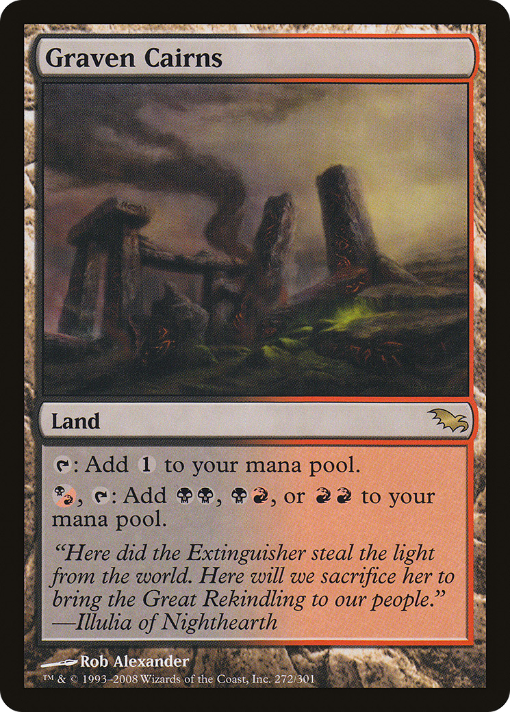 Image of Graven Cairns (SHM-272) - Shadowmoor Foil