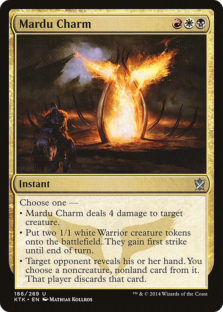 Image of Mardu Charm (KTK-186) - Khans of Tarkir Foil