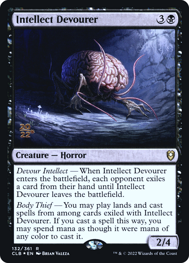 Image of Intellect Devourer (PRE-132) - Battle for Baldur's Gate Promos Foil