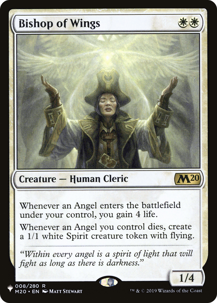 Image of Bishop of Wings (LIST-M20-8) - The List