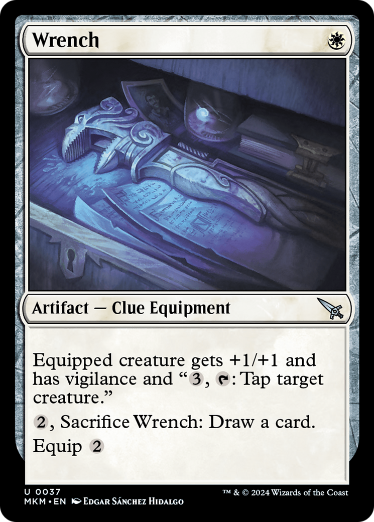 Image of Wrench (MKM-037) - Murders at Karlov Manor Foil