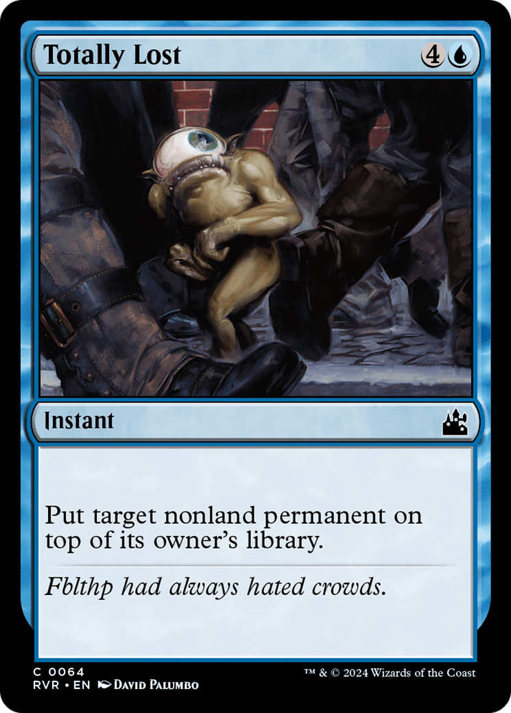 Image of Totally Lost (RVR-064) - Ravnica Remastered Foil