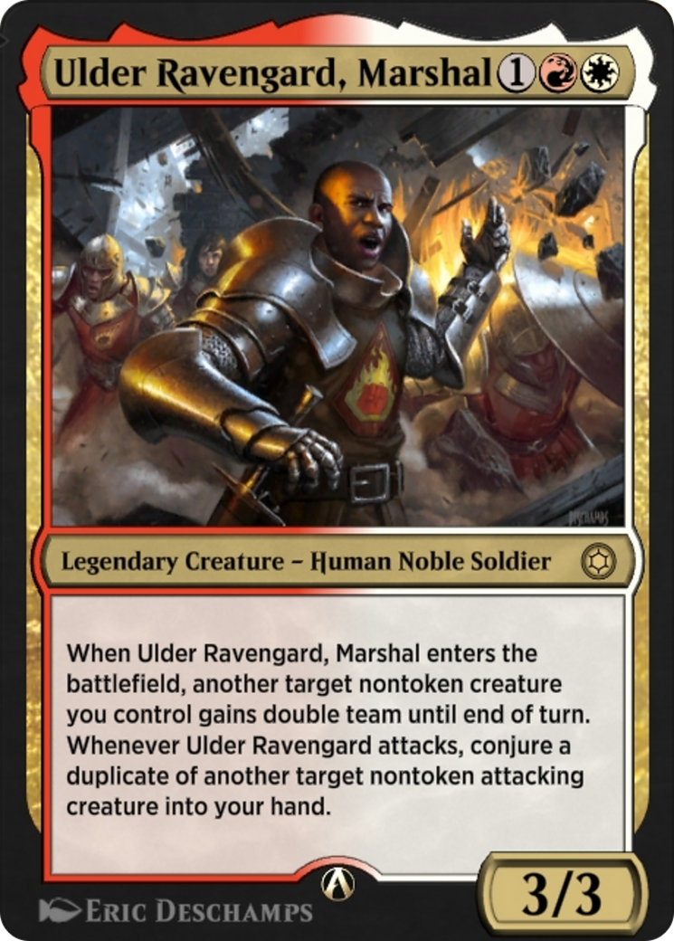 Image of Ulder Ravengard, Marshal (HBG-076) - Alchemy Horizons: Baldur's Gate