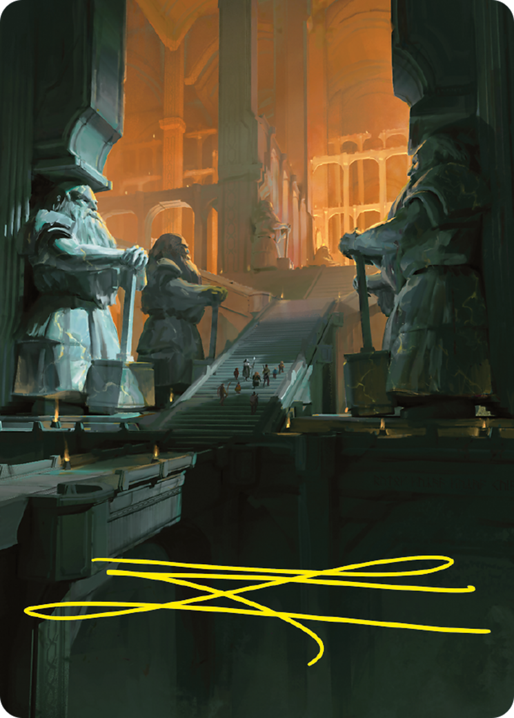 Image of Mines of Moria // Mines of Moria (ALTR-056) - Tales of Middle-earth Art Series (Borderless)