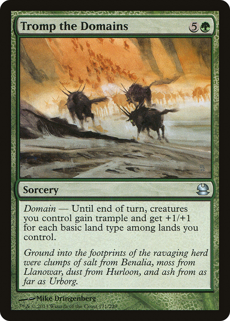 Image of Tromp the Domains (MMA-171) - Modern Masters Foil