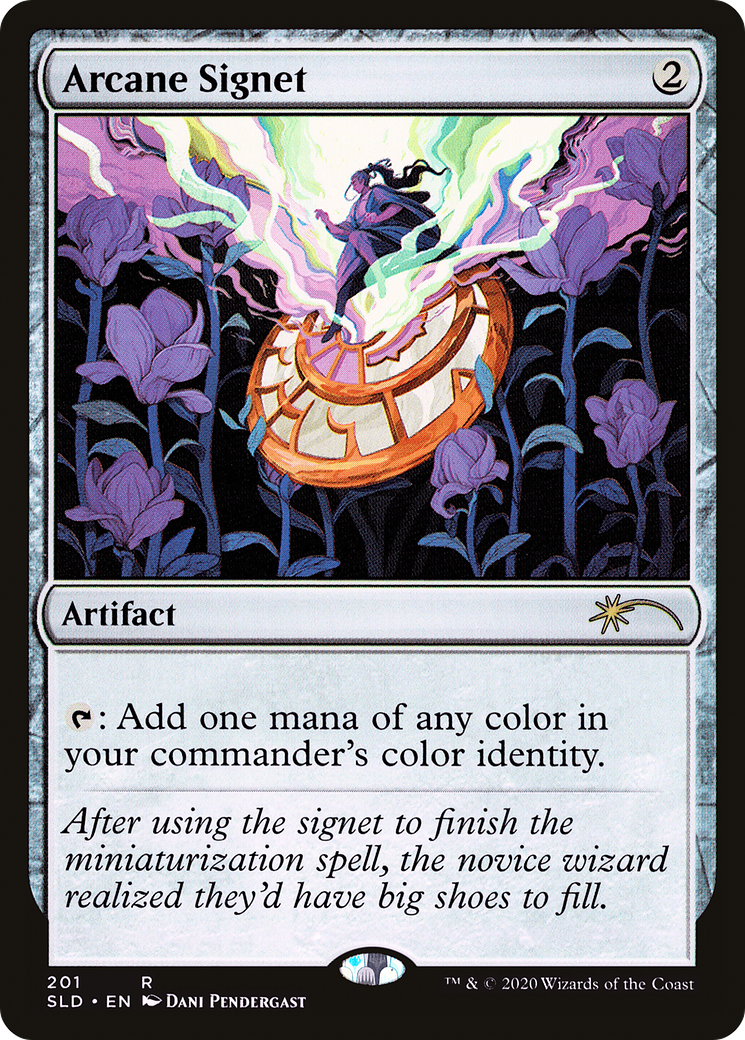Image of Arcane Signet (201) (SLD-201) - Secret Lair Drop Foil