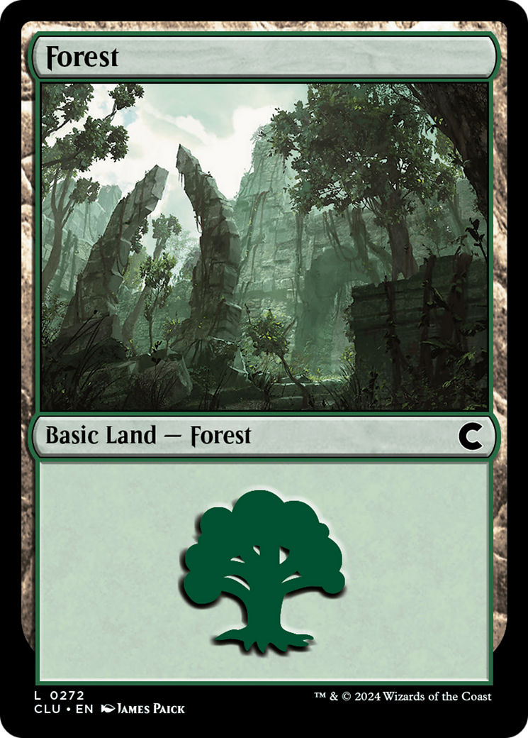Image of Forest (0272) (CLU-272) - Ravnica: Clue Edition