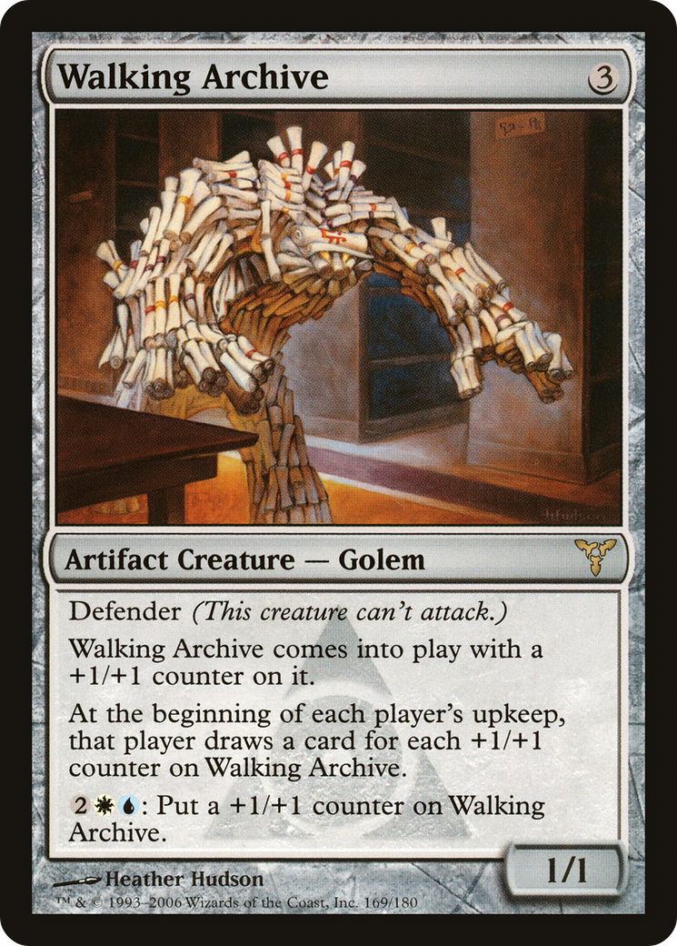 Image of Walking Archive (DIS-169) - Dissension Foil