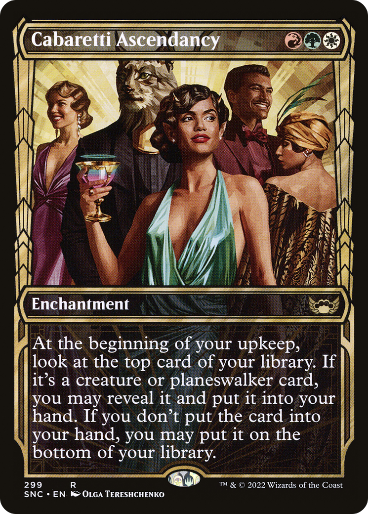 Image of Cabaretti Ascendancy (Showcase) (SNC-299) - Streets of New Capenna: (Showcase)