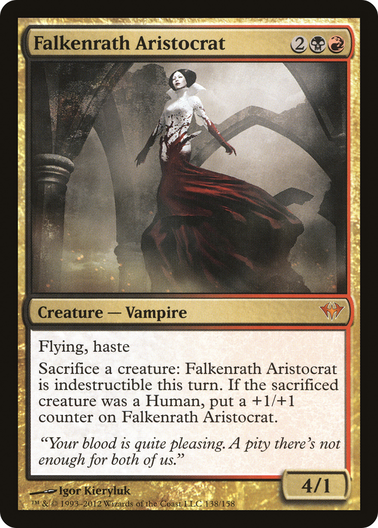 Image of Falkenrath Aristocrat (DKA-138) - Dark Ascension