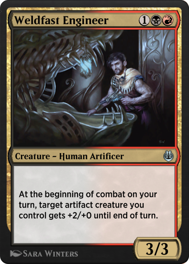 Image of Weldfast Engineer (KLR-214) - Kaladesh Remastered