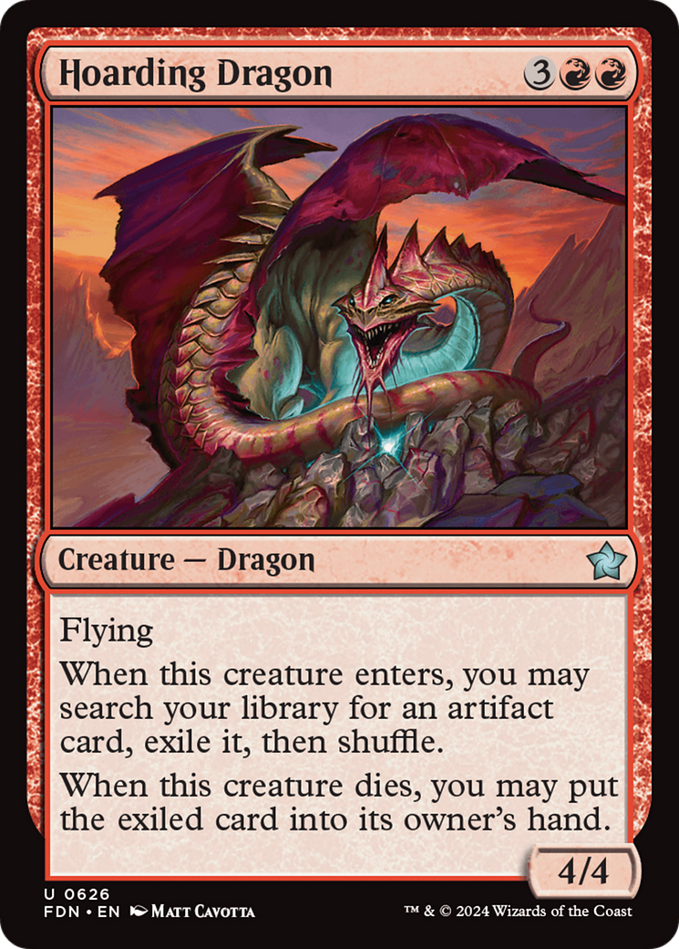 Image of Hoarding Dragon (FDN-626) - Foundations