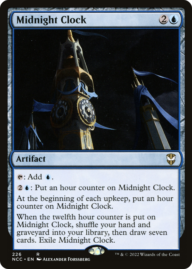 Image of Midnight Clock (NCC-226) - New Capenna Commander