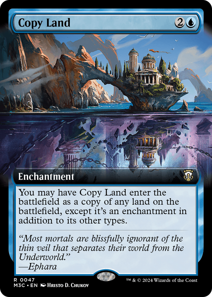 Image of Copy Land (Extended Art) (M3C-047) - Modern Horizons 3 Commander: (Extended Art)