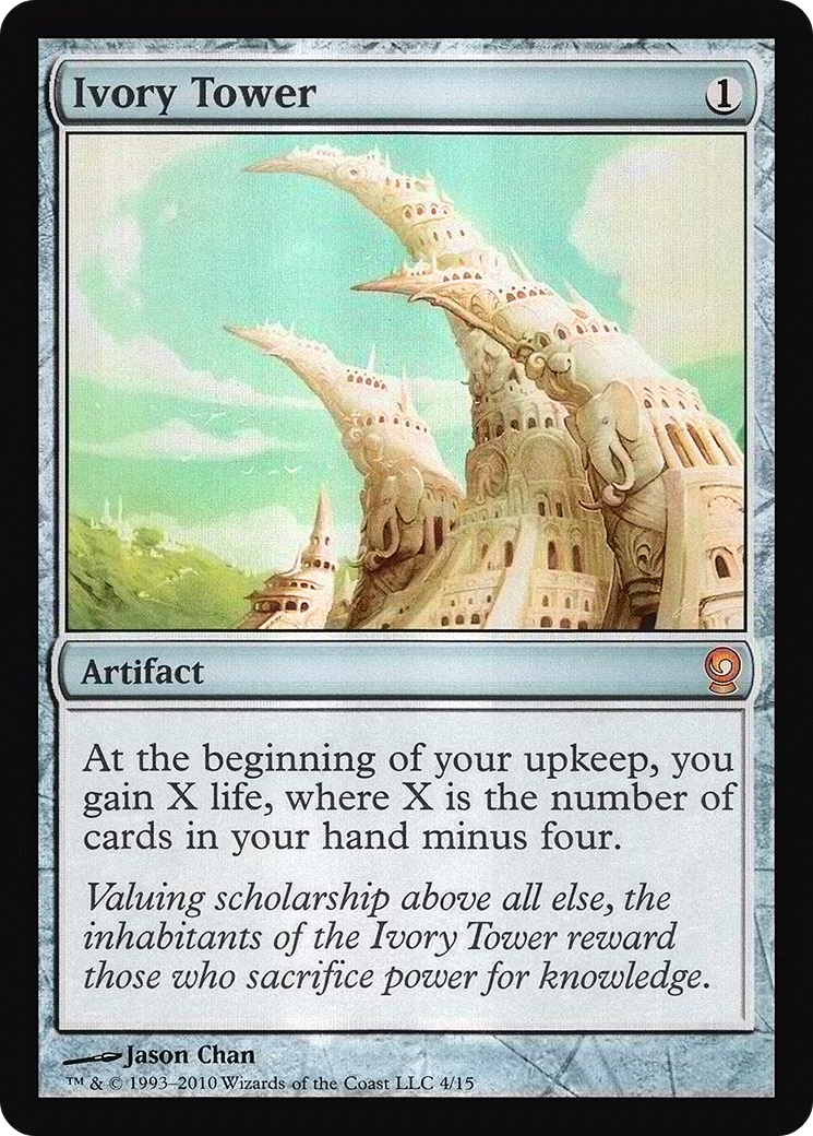 Image of Ivory Tower (V10-004) - From the Vault: Relics Foil