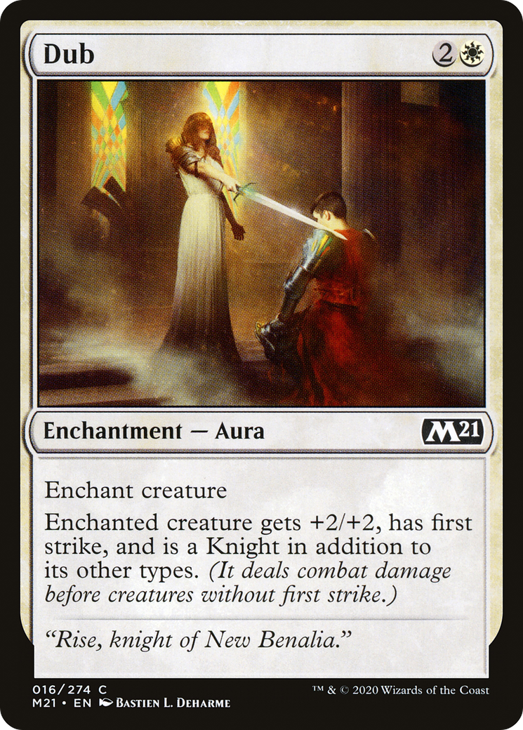Image of Dub (M21-016) - Core Set 2021 Foil