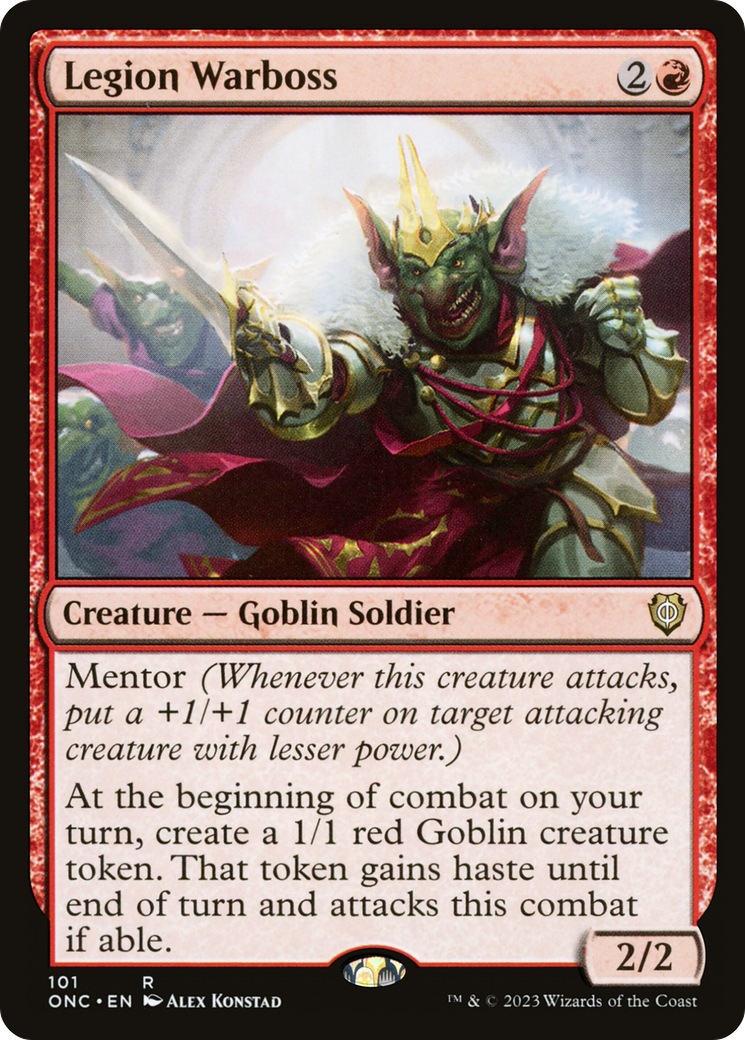 Image of Legion Warboss (ONC-101) - Phyrexia: All Will Be One Commander