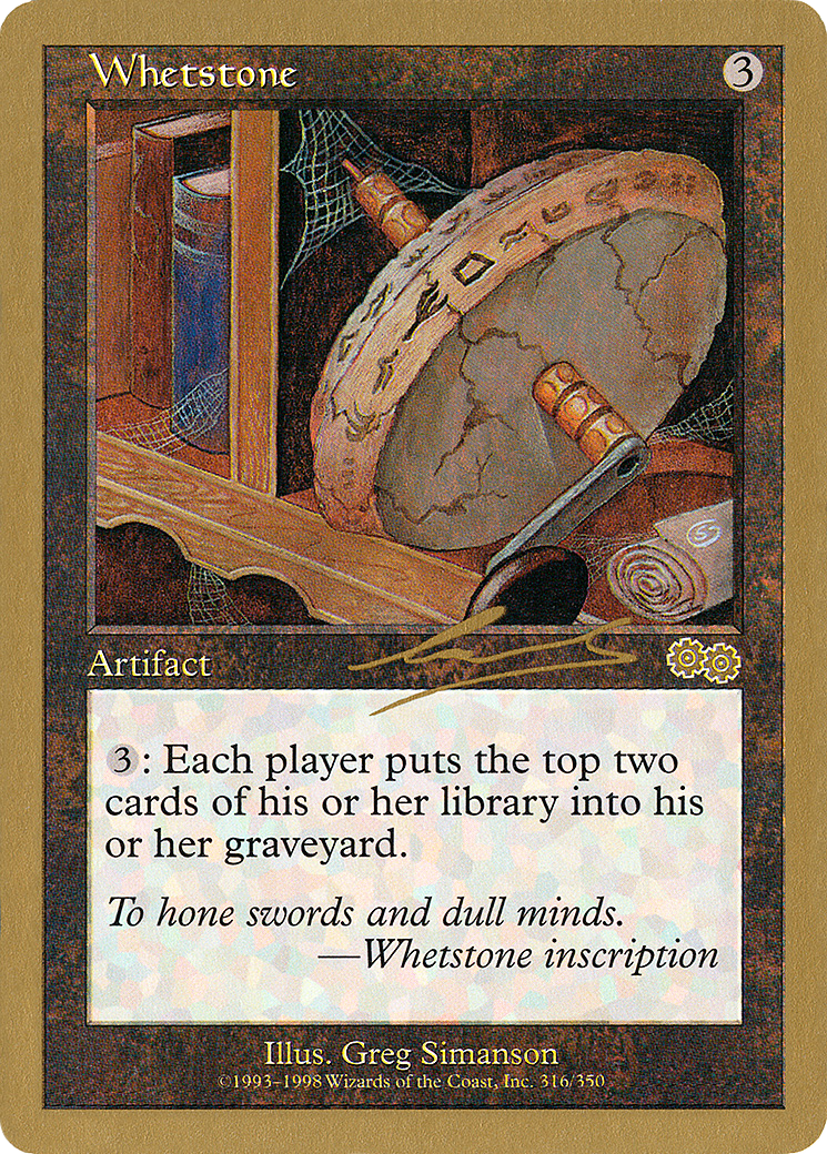 Image of Whetstone - 2000 Nicolas Labarre (USG) (WCD-) - World Championship Decks 2000