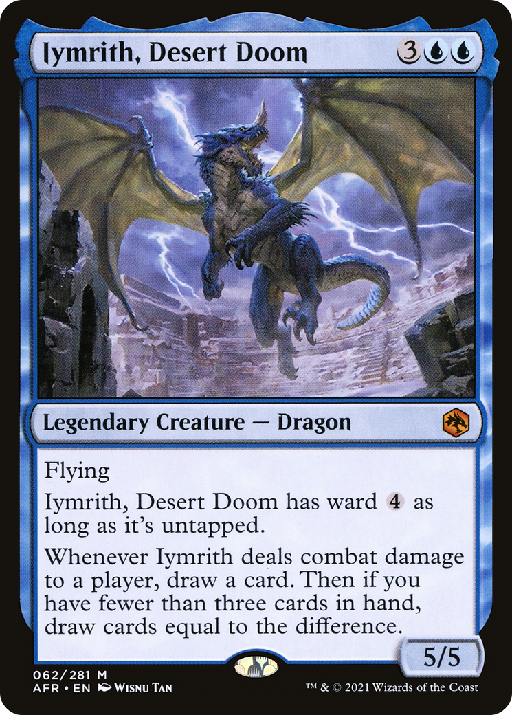 Image of Iymrith, Desert Doom (AFR-062) - Adventures in the Forgotten Realms Foil
