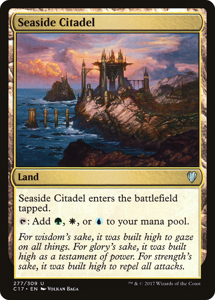 Image of Seaside Citadel (C17-277) - Commander 2017