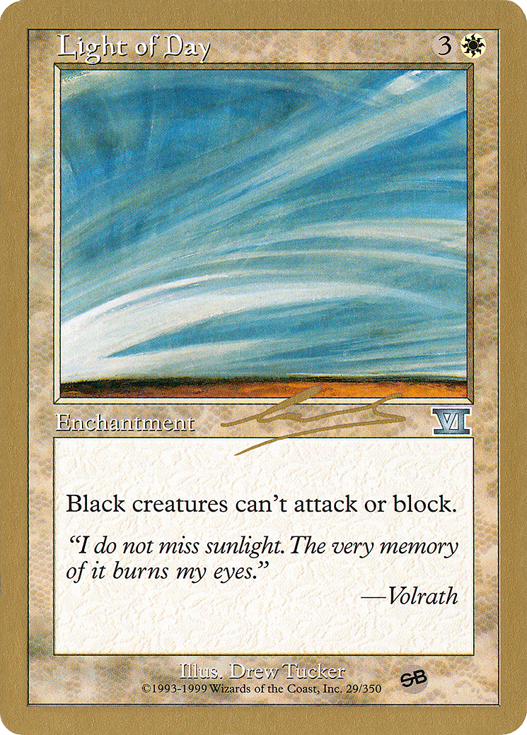 Image of Light of Day - 2000 Nicolas Labarre (6ED) (SB) (WCD-) - World Championship Decks 2000