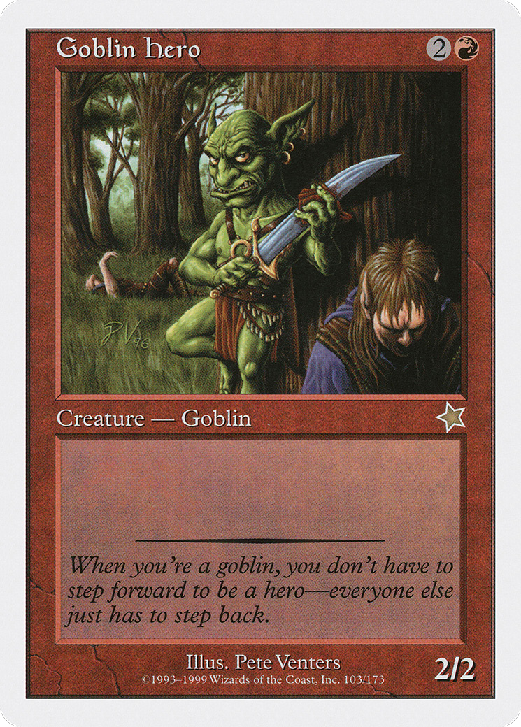 Image of Goblin Hero (S99-103) - Starter 1999