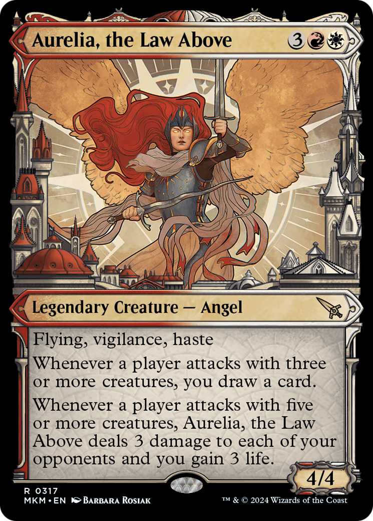 Image of Aurelia, the Law Above (Showcase) (0317) (MKM-317) - Murders at Karlov Manor: (Showcase)