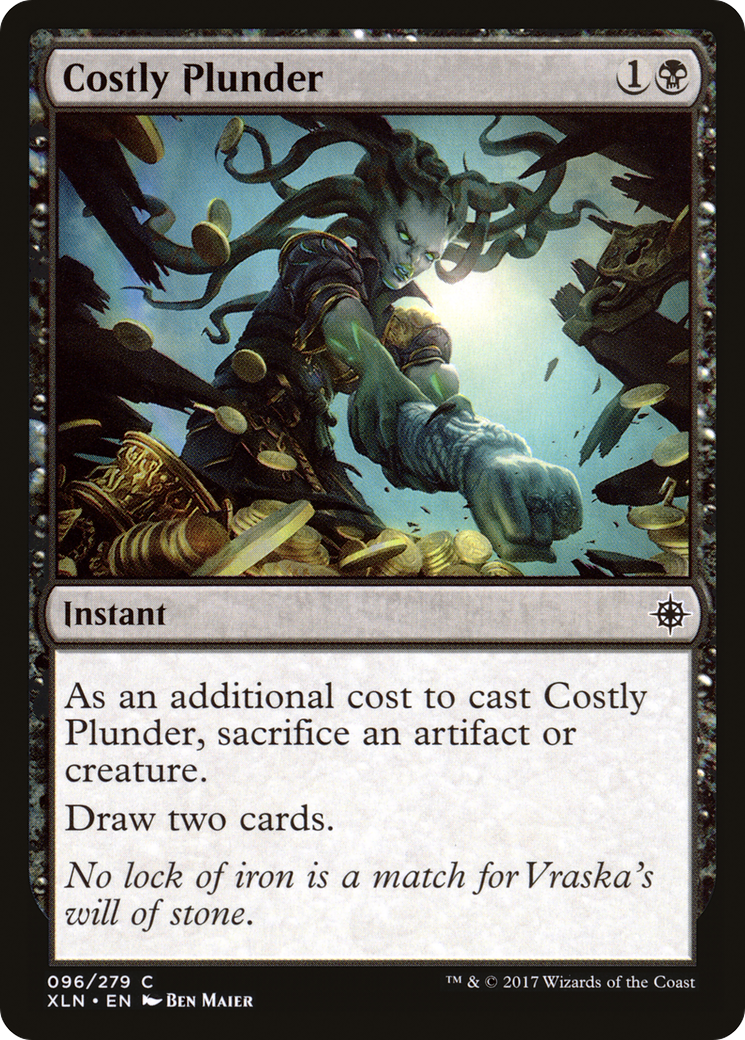 Image of Costly Plunder (XLN-096) - Ixalan Foil
