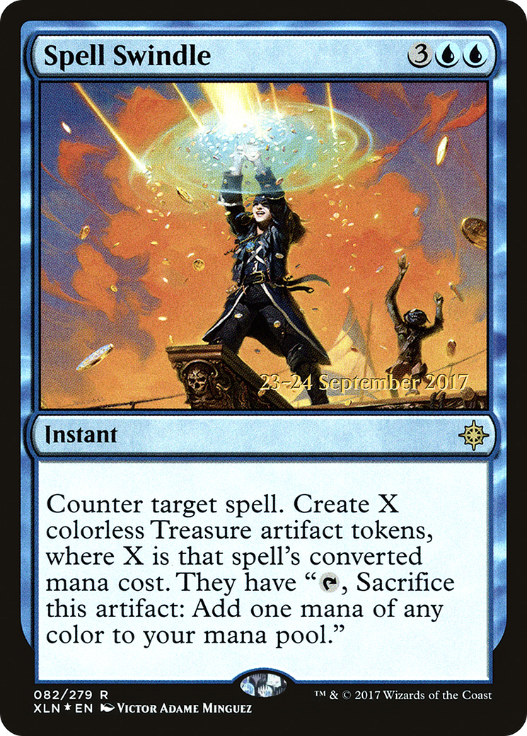 Image of Spell Swindle (PRE-82S) - Ixalan Promos Foil