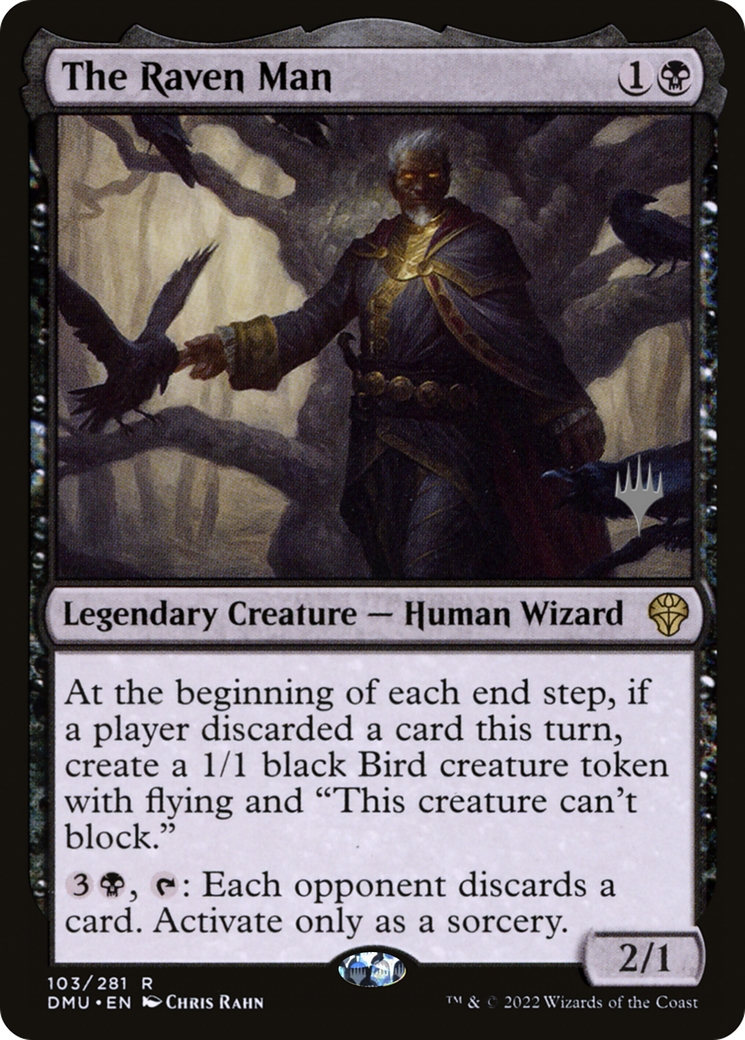 Image of The Raven Man (PPDMU-103) - Dominaria United Promos Foil
