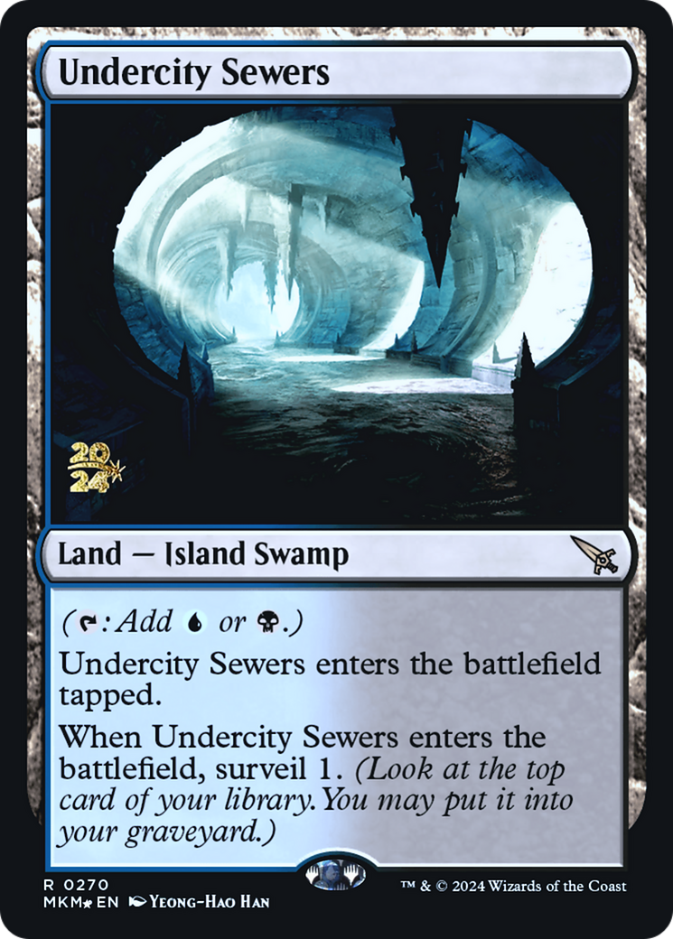 Image of Undercity Sewers (PRE-270) - Murders at Karlov Manor Promos Foil