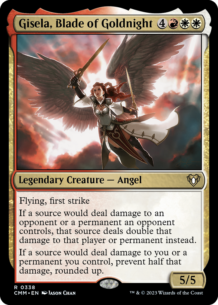 Image of Gisela, Blade of Goldnight (CMM-338) - Commander Masters Foil