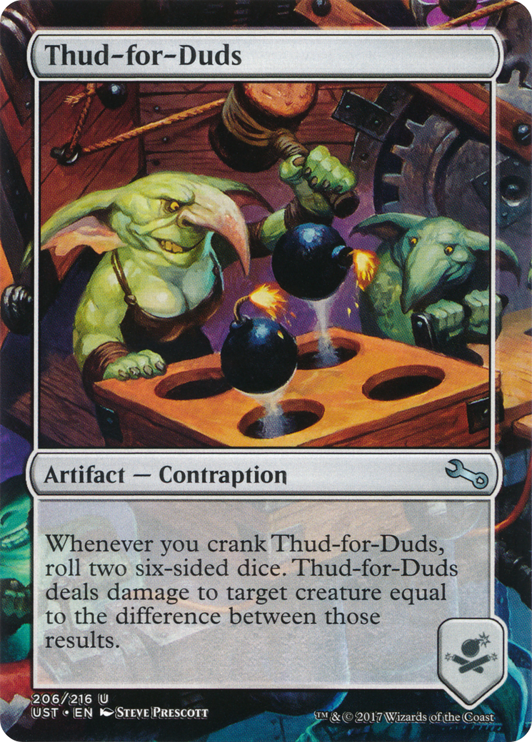 Image of Thud-for-Duds (UST-206) - Unstable (Borderless)