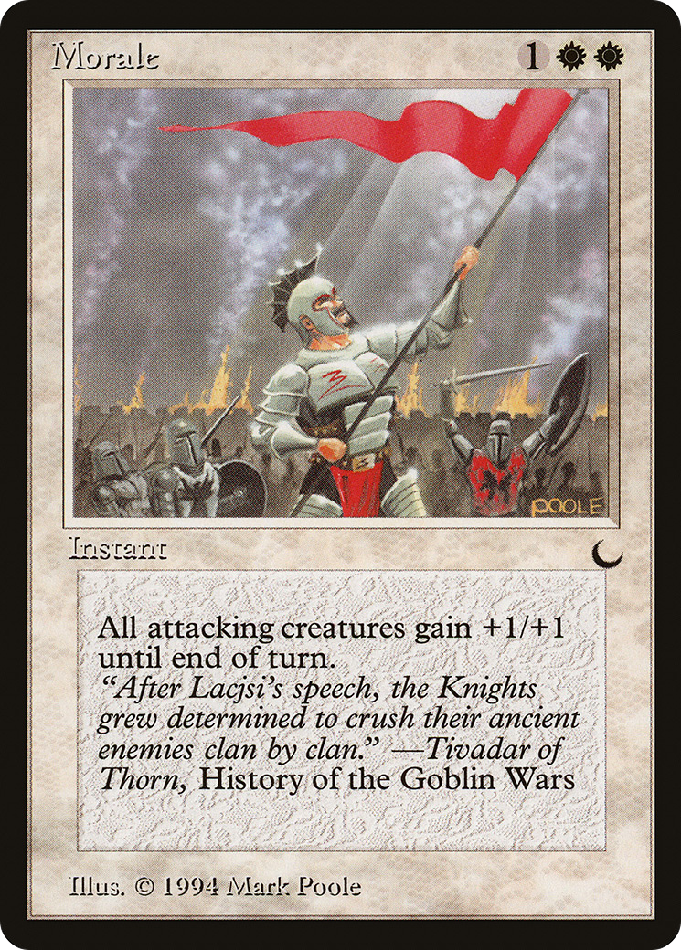 Image of Morale (DRK-) - The Dark