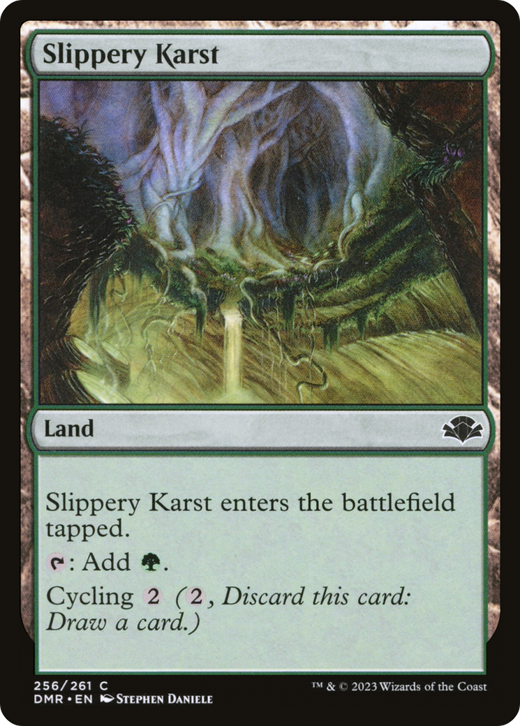 Image of Slippery Karst (DMR-256) - Dominaria Remastered