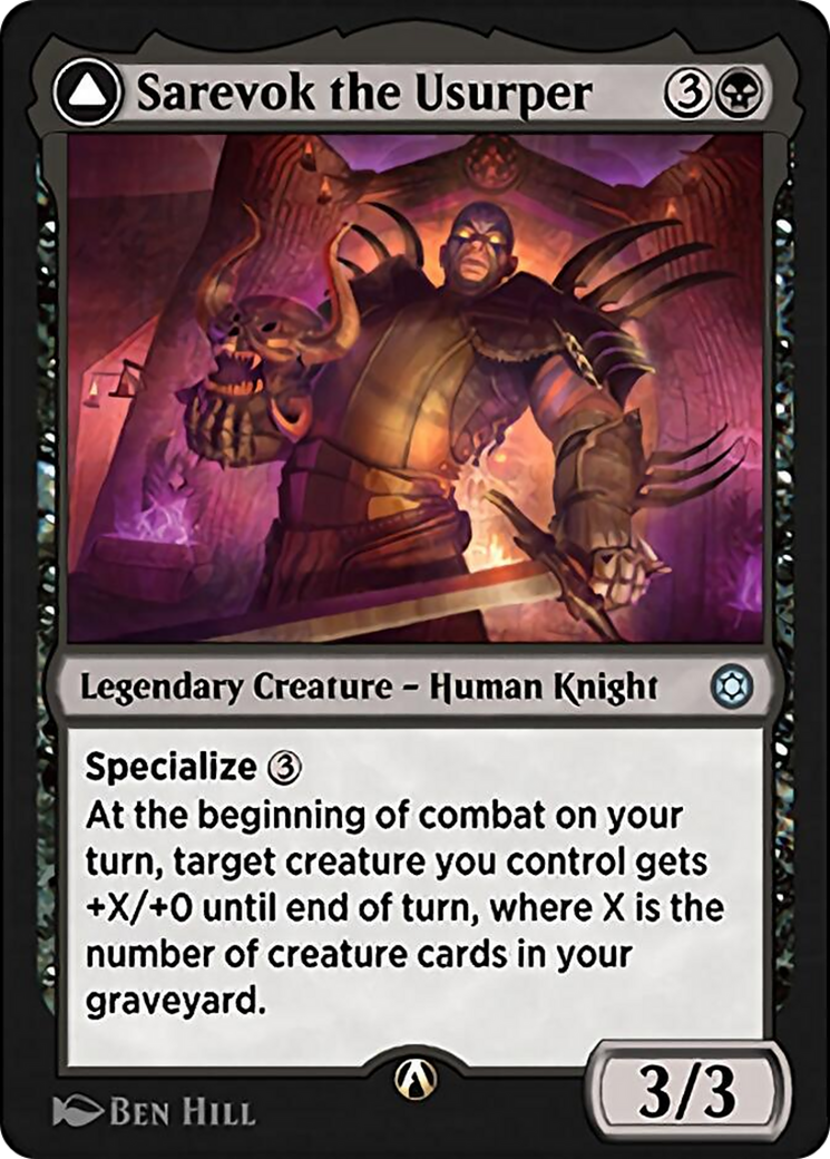 Image of Sarevok the Usurper (HBG-009) - Alchemy Horizons: Baldur's Gate