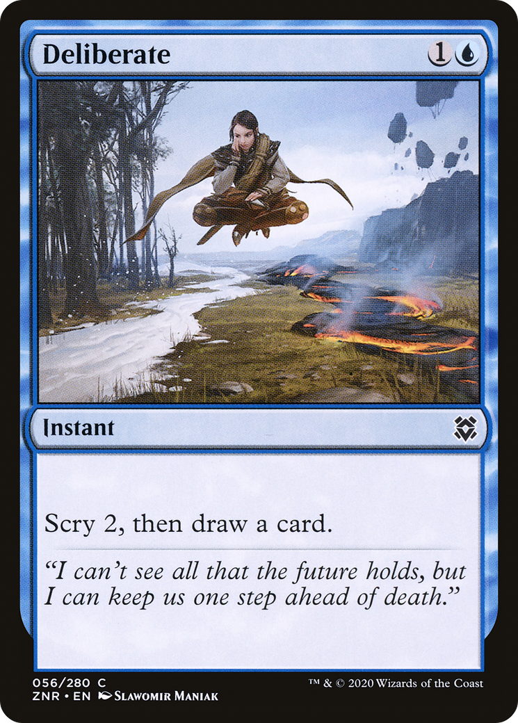 Image of Deliberate (ZNR-056) - Zendikar Rising