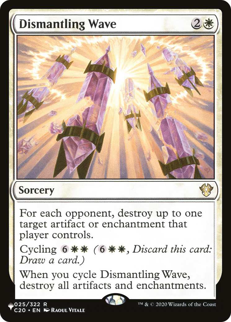 Image of Dismantling Wave (LIST-C20-25) - The List