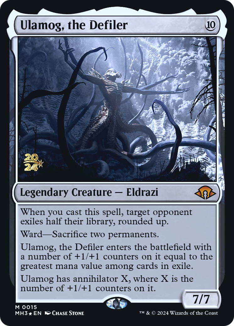 Image of Ulamog, the Defiler (PRE-015) - Modern Horizons 3 Promos Foil