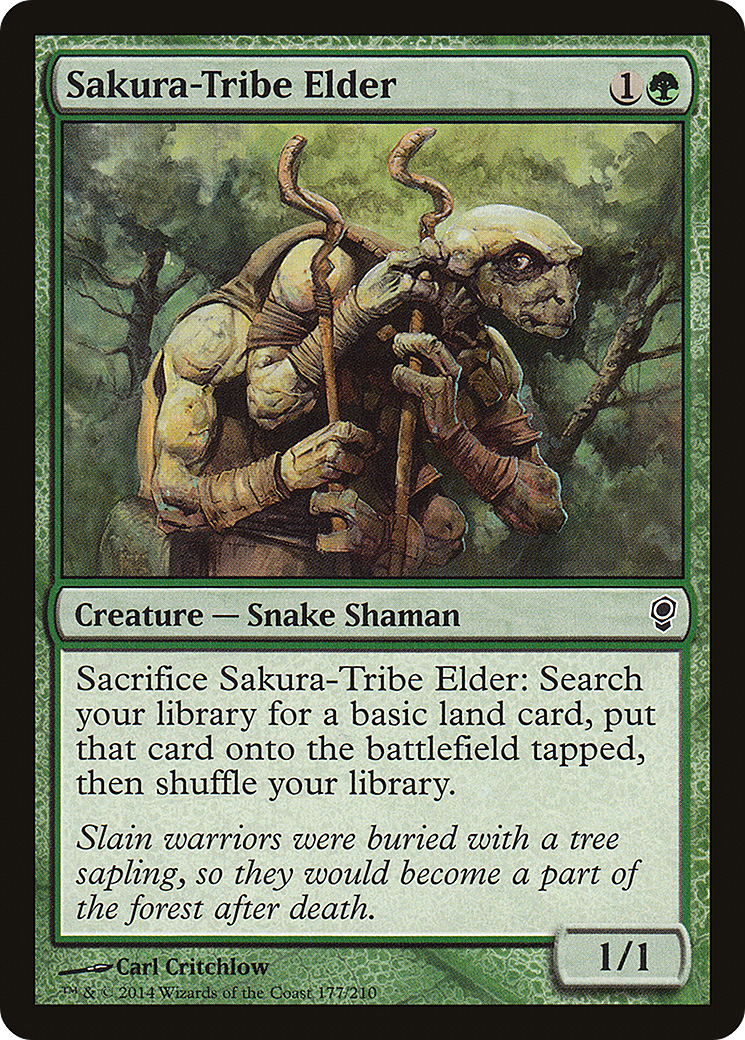 Image of Sakura-Tribe Elder (CNS-177) - Conspiracy Foil