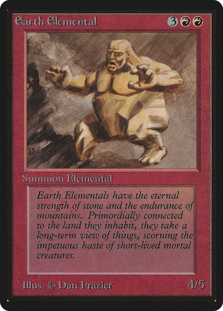 Image of Earth Elemental (LEB-) - Limited Edition Beta