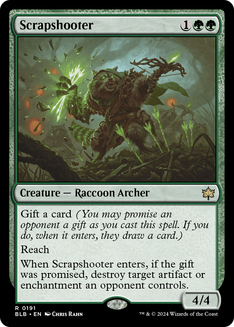 Image of Scrapshooter (BLB-191) - Bloomburrow Foil