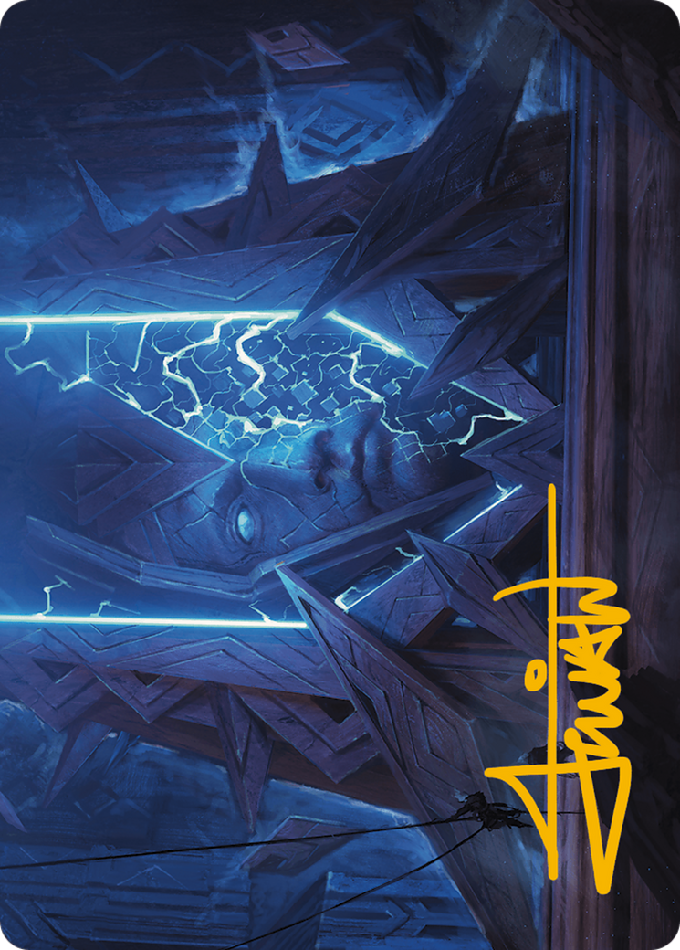 Image of Stone Idol Generator // Stone Idol Generator (AMH3-035) - Modern Horizons 3 Art Series (Borderless) Foil