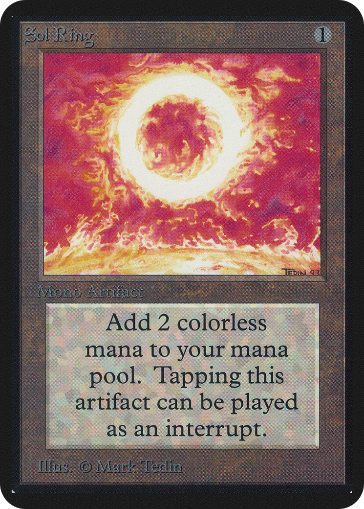 Image of Sol Ring (LEA-) - Limited Edition Alpha
