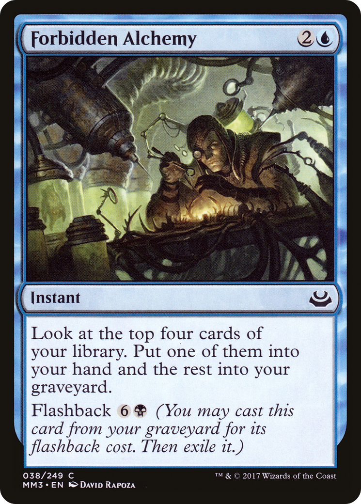 Image of Forbidden Alchemy (MM3-038) - Modern Masters 2017