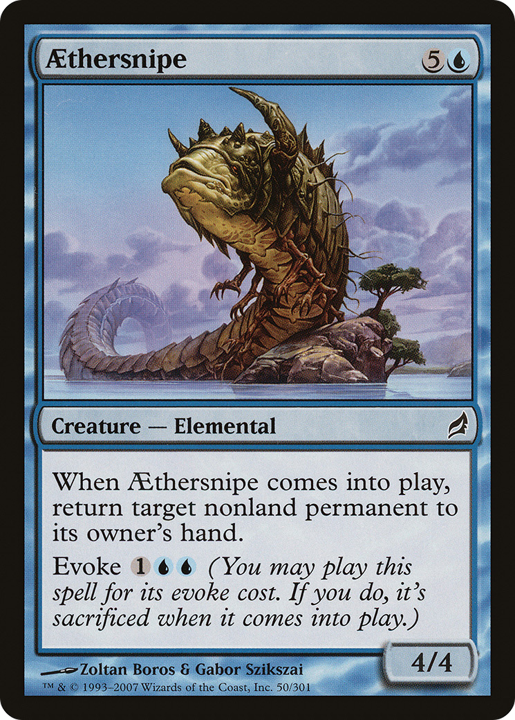 Image of Aethersnipe (LRW-050) - Lorwyn