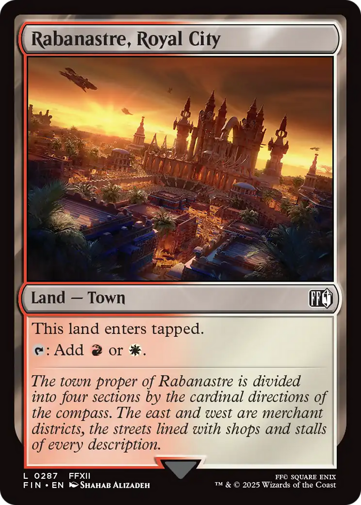 Image of Rabanastre, Royal City (FIN-287) - FINAL FANTASY