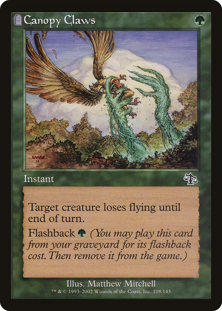 Image of Canopy Claws (JUD-108) - Judgment: (tombstone)
