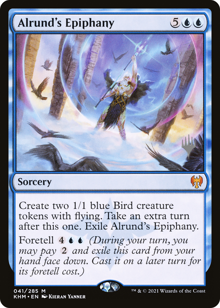 Image of Alrund's Epiphany (PPKHM-041) - Kaldheim Promos Foil