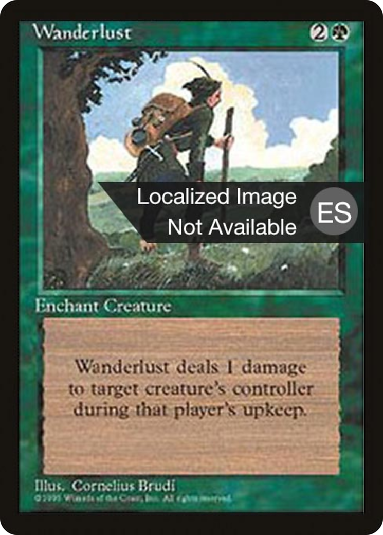 Image of Wanderlust (4BB-) - Fourth Edition Foreign Black Border